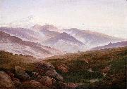 Caspar David Friedrich The Giant Mountains France oil painting artist
